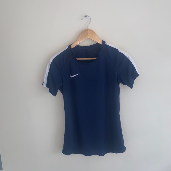 Nike Tops - Nike Dri Fit Dark Blue Shirt